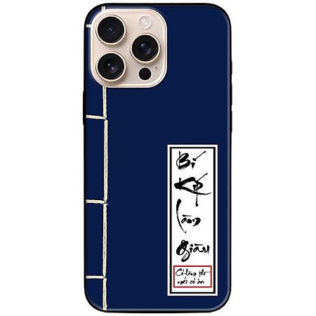 Ốp lưng dành cho Iphone 16 - 16 Plus - 16 Pro - 16 Pro Max - Bí Kíp Làm Giàu - Hàng Chính Hãng