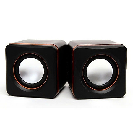 Loa vi tính để bàn cho laptop, pc, điện thoại MÀU ĐEN - Hàng Nhập Khẩu