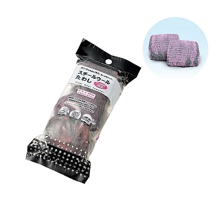 Set 06 miếng cọ xoong nồi bằng thép Echo Metal nội địa Nhật Bản