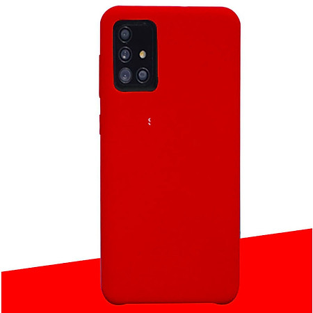 Ốp Lưng  Dành Cho Samsung Galaxy M51 Silicone Dẻo Lót Nhung Nỉ Chống Sốc chống bẩn hạn chế bám vân tay - Hàng chính hãng