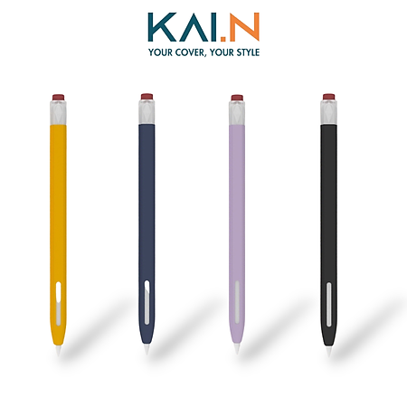 Ốp Case Bảo Vệ Dành Cho Pencil Pro/ Apple Pencil 2, Kai.N Retro, Kiểu Dáng Bút Chì - Hàng Chính Hãng
