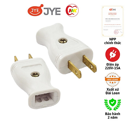 Phích cắm điện JY-7002 AC 250V 15A JYE - Hàng chính hãng