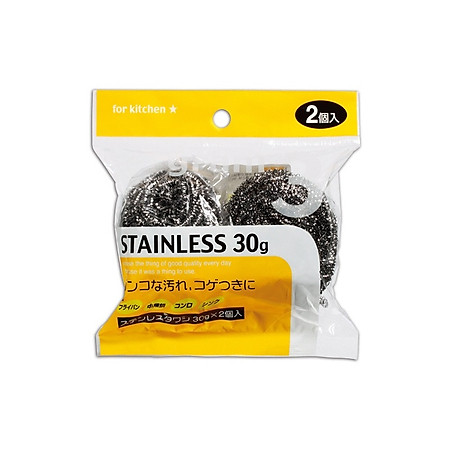 Búi cọ xoong nồi 30g ( 2 chiếc ) - nội địa Nhật Bản
