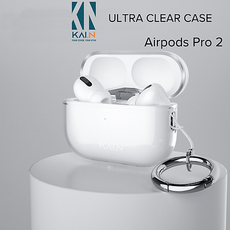 Ốp Case Trong Suốt Bảo Vệ Dành Cho Airpods Pro 2, Kai.N UltraClear Case - Hàng Chính Hãng