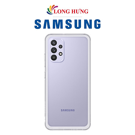 Ốp lưng Silicone Soft Clear Cover Samsung Galaxy A32 EF-QA325 - Hàng chính hãng