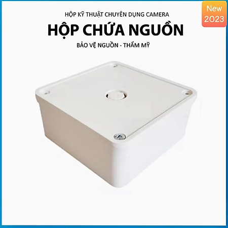 Hộp Kỹ Thuật Chứa Nguồn Camera chống nước, Độ bền cao -  Hàng nhập khẩu