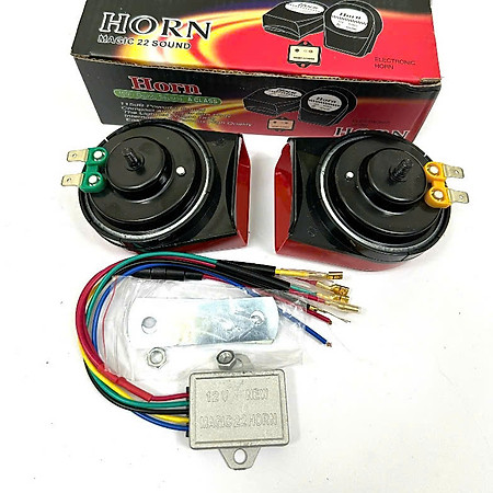 ÁO THUN Kèn Ngân 12 Tiếng Lắp Độ Xe May, oto, Xe Đạp Điện Âm Thanh To Rõ Cực Hay - Mẫu Mới Hàng Tốt