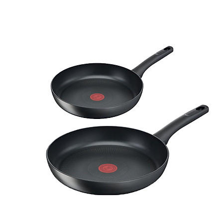 Bộ 2 chảo chiên chống dính đáy từ Tefal Ultimate sản xuất tại Pháp dùng cho mọi loại bếp (20cm, 28cm) - Hàng chính hãng