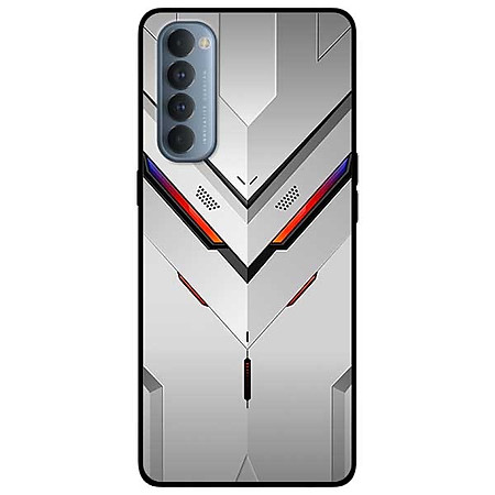 Ốp lưng dành cho Reno 4 Pro mẫu Mặt Nạ Trắng