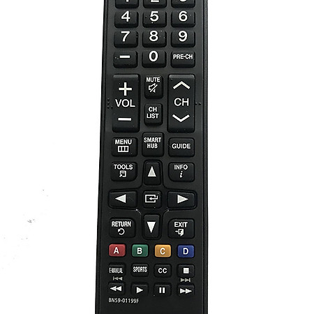 Điều khiển dành cho tivi samsung smart ngắn.- Hàng chính hãng