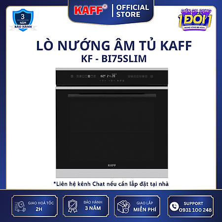 Lò nướng dung tích 75L KAFF KF-BI75SLIM - Hàng chính hãng