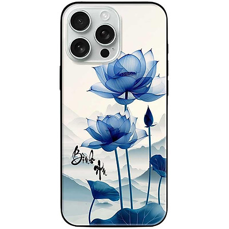 Ốp lưng cho IPhone 15 - 15 Plus - 15 Pro - 15 Pro Max - 16 - 16 Plus - 16 Pro - 16 Pro Max - Sen Xanh Bình An - Hàng Chính Hãng