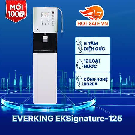 Máy Lọc Nước Điện Giải iON Kiềm EVERKING EKSignature-125 - Hàng Chính Hãng