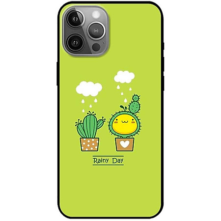 Ốp lưng cho iPhone 12 - iPhone 12 Pro - 12 Pro Max - 13 Mini - iPhone 13 - 13 Pro - 13 Pro Max - Xương Rồng Mây - Hàng Chính Hãng