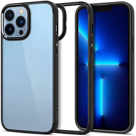 Ốp lưng chống sốc viền cao su cho iPhone 13 Pro Max (6.7 inch) thiết kế mặt lưng trong suốt Hiệu Rock hybrid Protective Case (độ đàn hồi cao, bảo vệ toàn diện, tản nhiệt tốt) - hàng nhập khẩu
