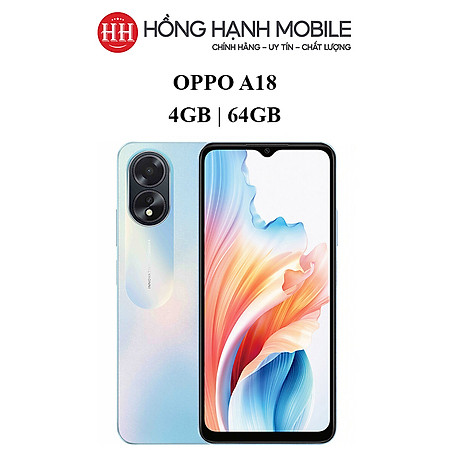 Điện Thoại Oppo A18 4GB/64GB - Hàng Chính Hãng