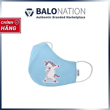 Khẩu Trang Vải Kháng Khuẩn Trẻ Em (2 cái/ hộp) MR VUI KT006 - Hàng Chính Hãng