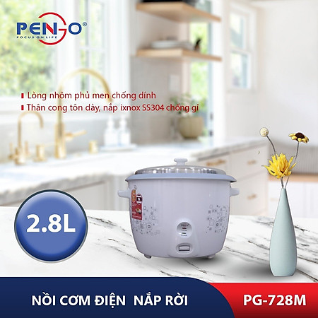 Nồi cơm nắp rời PG - 728 - Hàng chính hãng