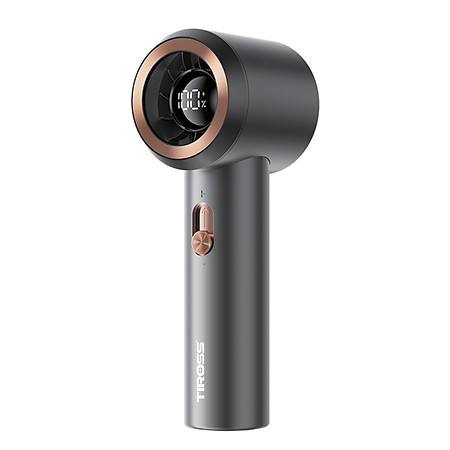 Quạt tích điện cầm tay USB Tiross TS3427 - Hàng chính hãng