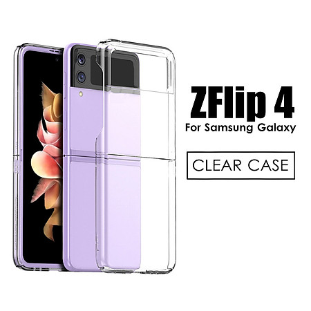 Ốp lưng dành cho Samsung Galaxy Z Flip 4 chính hãng Likgus trong suốt, chống sốc, chống ố