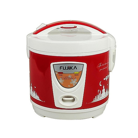 Nồi Cơm Điện Nắp Gài FUJIKA FJ-NC1008 (1 lít) - Màu Ngẫu Nhiên - Hàng Chính Hãng