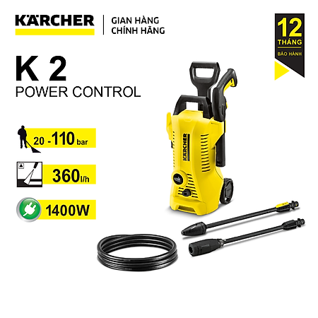 MÁY PHUN RỬA ÁP LỰC CAO KARCHER K2 POWER CONTROL