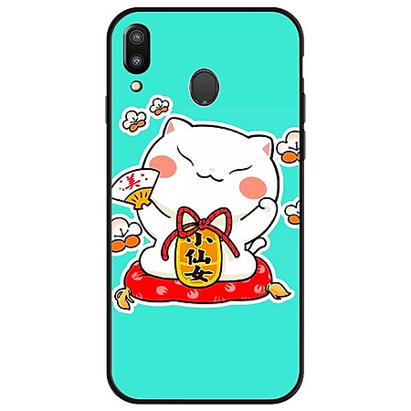 Ốp lưng cho Samsung Galaxy M20 MÈO 85 - Hàng chính hãng