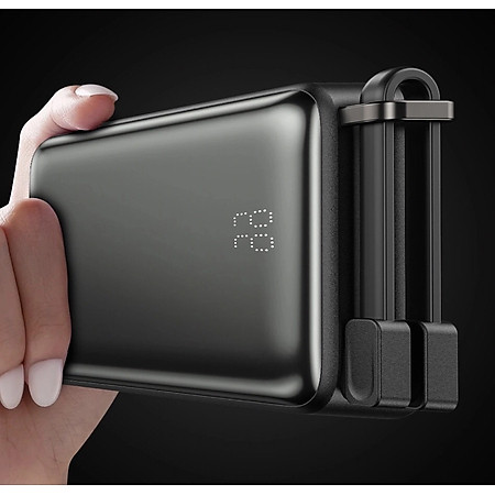 Pin Sạc Dự Phòng Di Động WiWU Tank 67W WI-P012, Sạc cho cả điện thoại và laptop - Hàng Chính Hãng