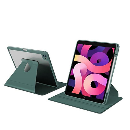 Bao Da Wiwu Waltz Rotative Ipad Case Xoay 360 Độ dành cho Các Dòng Ipad Có Khe Gắn Bút, Thiết Kế Lưng Nhựa Cứng Cáp - Hàng Chính Hãng