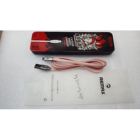 Cáp sạc thông minh Knight RC-043M cổng Micro USB dài 1m, hộp thiếc - Hàng chính hãng