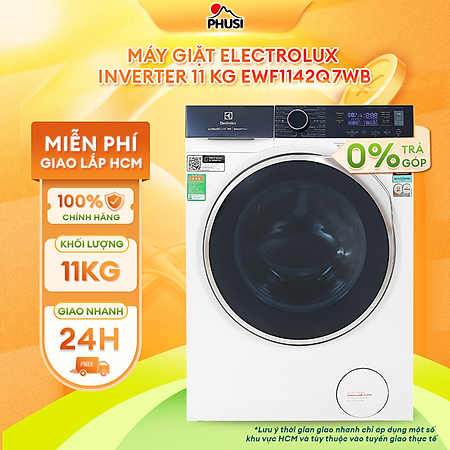 Máy Giặt Electrolux EWF1142Q7WB - Hàng Chính Hãng