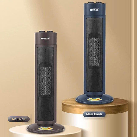 Máy sưởi điện Korichi Thái Lan KRC-2886 công suất 2000W, bảo hành 12 tháng - Hàng chính hãng