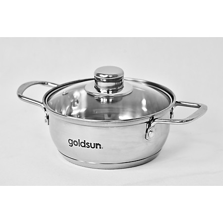 Nồi inox 3 đáy Goldsun F16 GE1204 - Hàng Việt Nam chính hãng