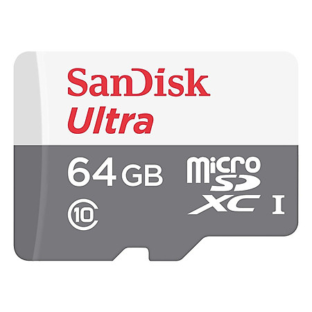 Thẻ Nhớ Micro SDXC SanDisk UHS-1 64GB Class 10 - Hàng Chính Hãng