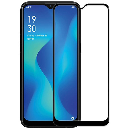 Miếng dán kính cường lực full màn hình 111D cho Oppo A1K hiệu HOTCASE (siêu mỏng chỉ 0.3mm, độ trong tuyệt đối, bo cong bảo vệ viền, độ cứng 9H) - Hàng nhập khẩu