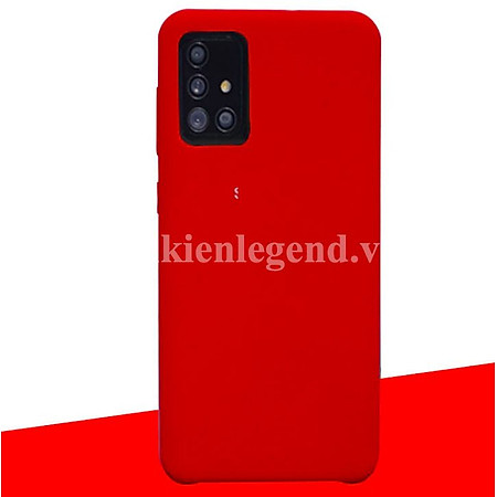 Ốp Lưng  Dành Cho Samsung Galaxy A71 Silicone Dẻo Lót Nhung Nỉ Chống Sốc chống bẩn hạn chế bám vân tay - Hàng chính hãng