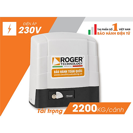 Motor cổng lùa tự động Roger Italia KITG30