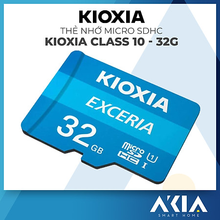 Thẻ nhớ Kioxia Micro SDHC Exceria UHS-I C10 U1 32/64/128GB - Hàng Chính Hãng