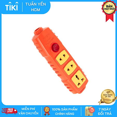 Ổ cắm không dây Sopoka P6000W2 siêu chịu tải có công tắc tổng, lõi sứ chịu nhiệt tốt - Hàng chính hãng