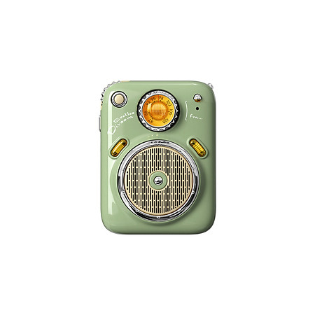Loa Bluetooth Divoom - Beetles FM - Thiết kế siêu nhỏ, cổ điển, Tích hợp FM radio và thẻ nhớ TF card - Hàng chính hãng