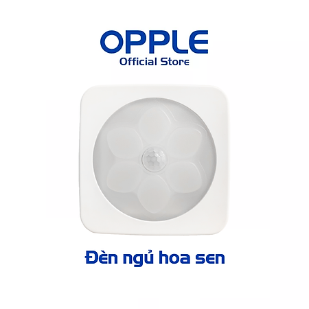 Đèn ngủ Opple hoa sen - cảm biến chuyển động thông minh