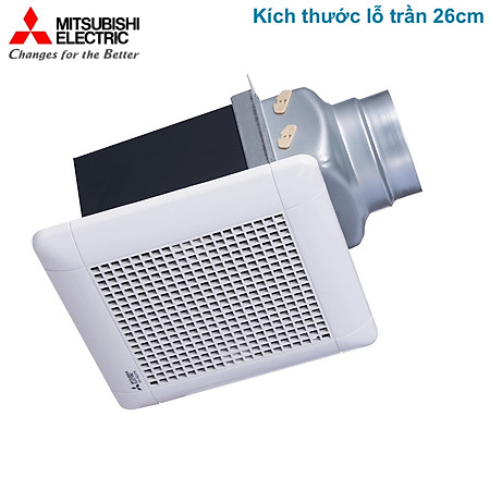 Quạt hút âm trần nối ống gió Mitsubishi VD-15Z4T6 12W Made in ThaiLand HÀNG CHÍNH HÃNG