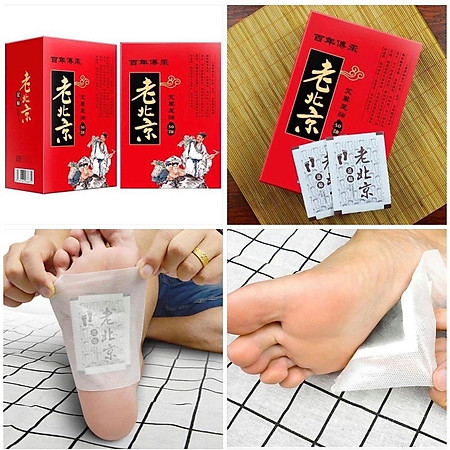 Hộp 50 miếng dán ngải cứu  thải độc chân