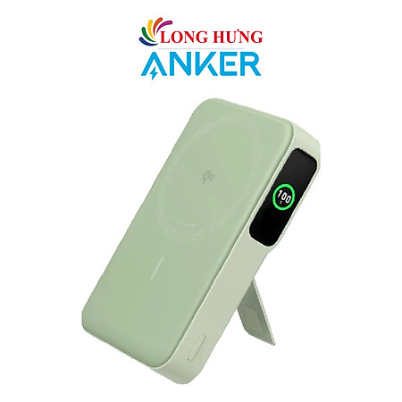 Sạc dự phòng Anker MagGo 1Type-C 15W 10000mAh A1654 - Hàng chính hãng