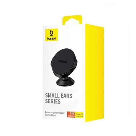 Đế giữ điện thoại Baseus Small Ears Series Mag-netic Bracket (Vertical type) (C40141403113-00)- hàng chính hãng