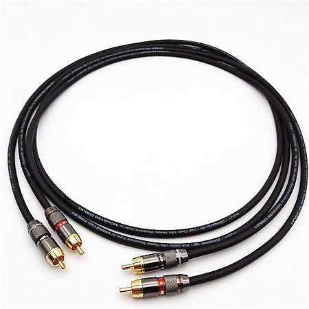 Bộ 02 Dây Tín Hiệu Audio RCA Chống Nhiễu Monster Standard 100 AZONE