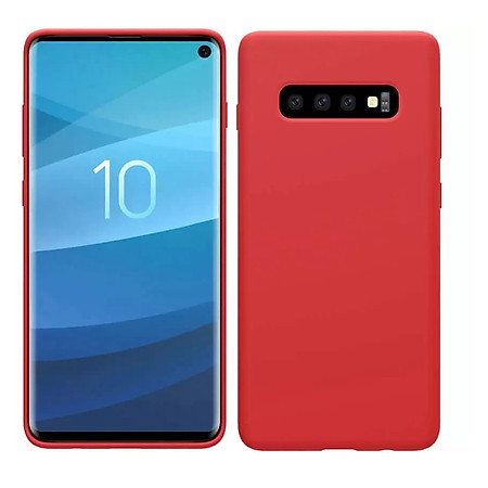 Ốp lưng chống bám bẩn silicon cho Samsung Galaxy S10 mỏng 1mm hiệu Nillkin Flex Pure Cover Case - chống sốc cực tốt, chất liệu cao cấp, gờ bảo vệ camera - Hàng nhập khẩu