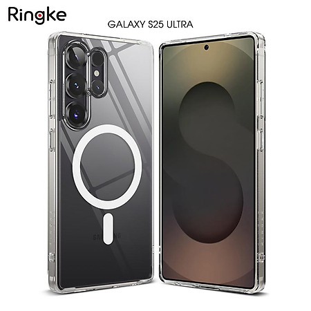 Ốp lưng cho Samsung Galaxy S25 Ultra RINGKE Fusion Magnetic - Hàng Chính Hãng