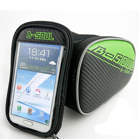 Túi treo sườn xe đạp - túi treo xe đạp cảm ứng vừa điện thoại 6.6 inch chống thấm nước tiện dụng