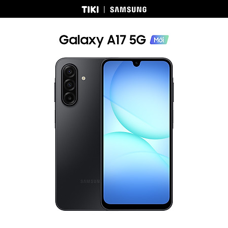 Điện Thoại Samsung Galaxy A17 5G, Camera 50MP & IOS, Kính Cường Lực Gorilla Victus, AI Gemini - Hàng Chính Hãng